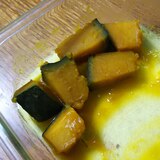 レンジで～かぼちゃの煮物(昆布つゆ)